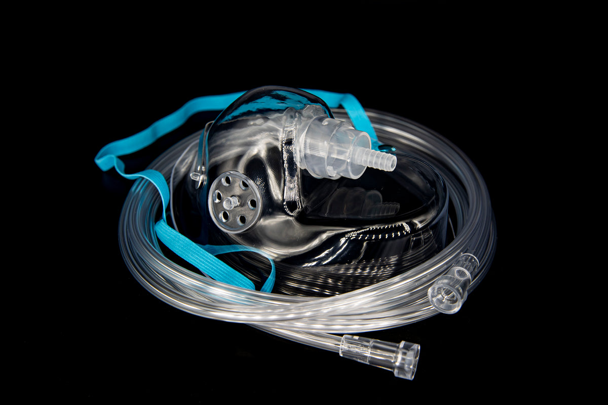 Adult Medium Concentration Mask (with Tubing) - Oxygen Therapy ...