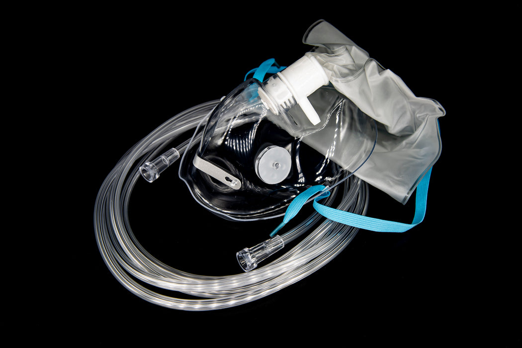 Adult Partial Non-Rebreathing Mask (with Tubing)